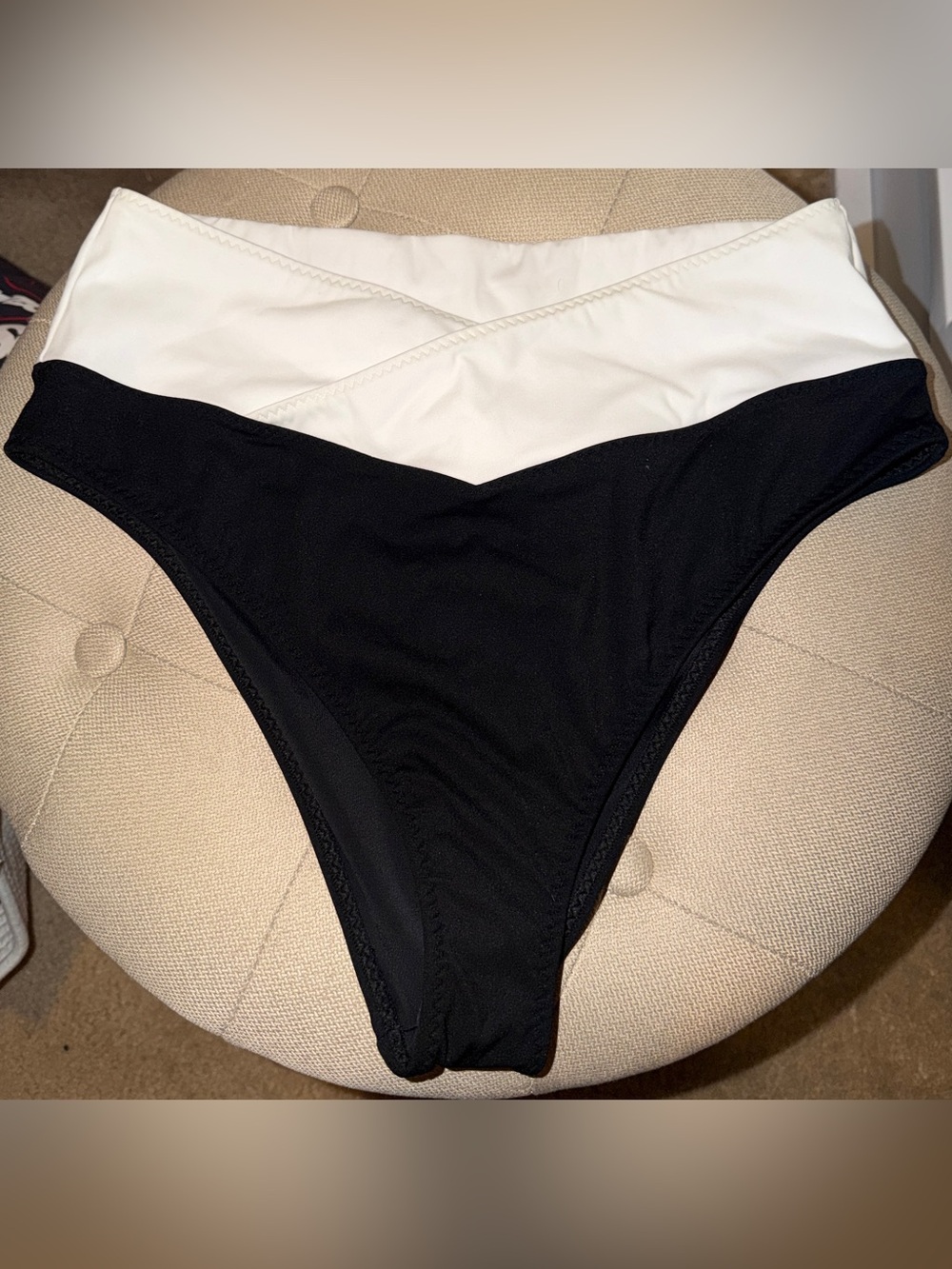 Fabletics High-Waisted Cross Over Swim Bottom (New w/ Tags!)